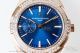 Swiss Copy Vacheron Constantin Overseas 37 MM Small Model Rose Gold Diamond Case Blue Face Cal.5300 Women's Watch (3)_th.jpg